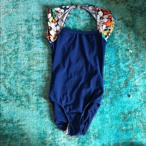 Eleve cap sleeve leotard